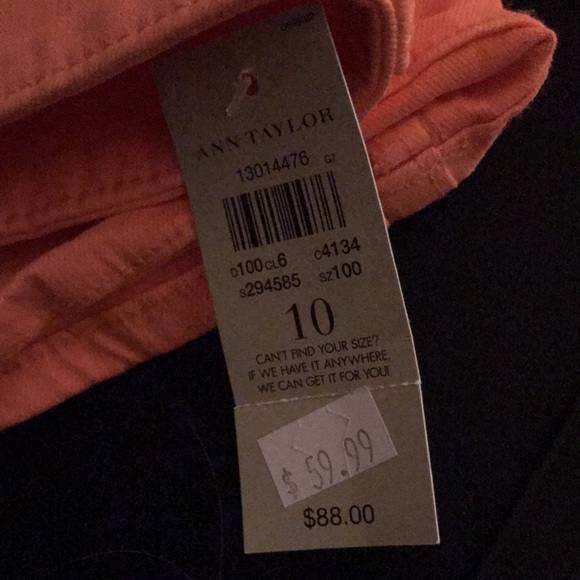 Fun orange stretch material skinny pants - Picture 4 of 4